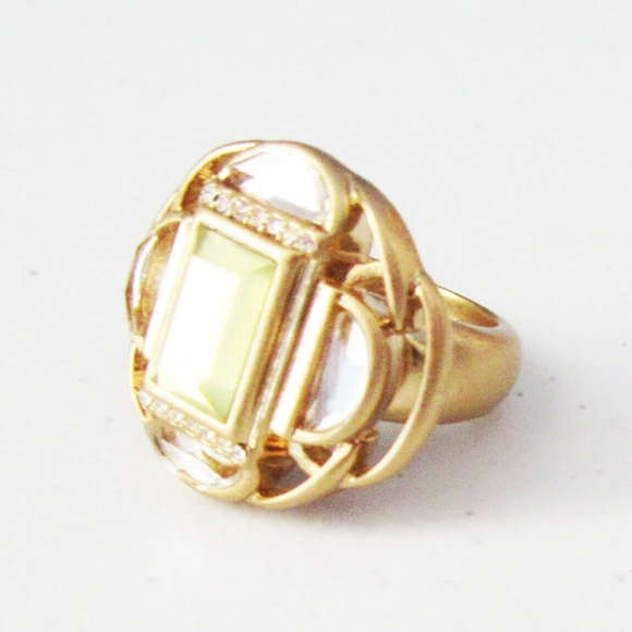 Lia Sophia Jewelry Compass Ring Rare and Gorgeous - Picture 3 of 6